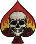 Wikineon Iron on Embroidered Patch, Cat with Knife - Appliable to Badge Iron on Sew on Emblem Patch DIY Accessories Perfect for Jackets, Clothes, Hats & Jeans Sporting Goods > Outdoor Recreation > Winter Sports & Activities Wikineon Red Motorcycle Bike Skull Face Patch  