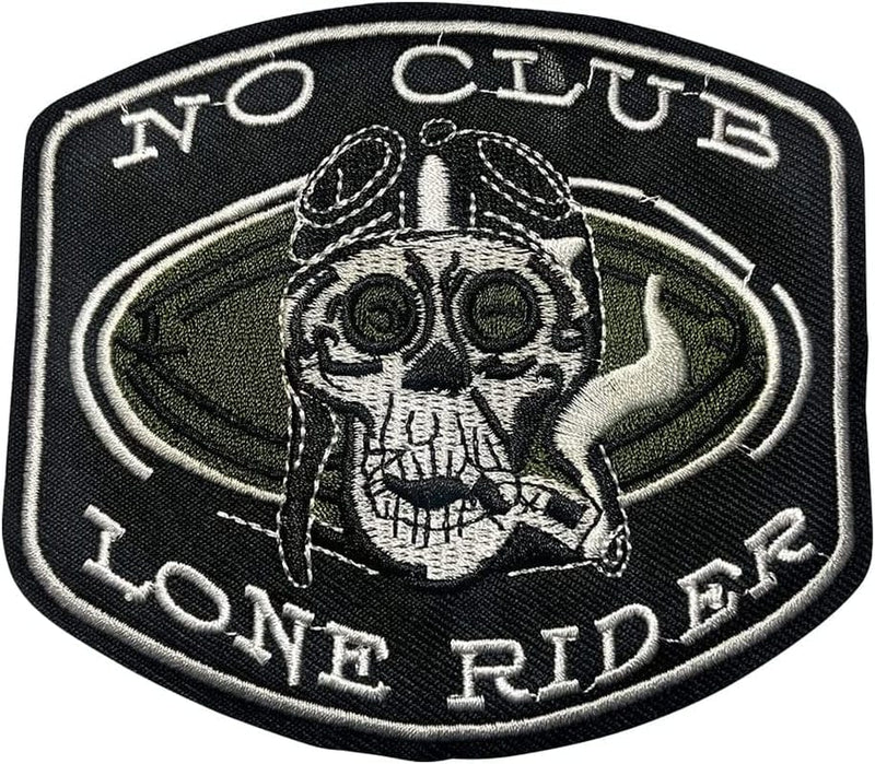 Wikineon Iron on Embroidered Patch, Cat with Knife - Appliable to Badge Iron on Sew on Emblem Patch DIY Accessories Perfect for Jackets, Clothes, Hats & Jeans Sporting Goods > Outdoor Recreation > Winter Sports & Activities Wikineon Motorcycle Fan Club Skull Face Patch  