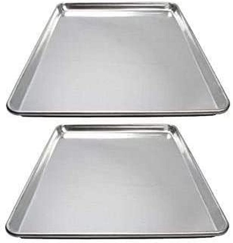 Winware ALXP-1318 Commercial Half-Size Sheet Pans, Set of 2 (13-Inch X 18-Inch, Aluminum) Home & Garden > Kitchen & Dining > Cookware & Bakeware Winco 2  