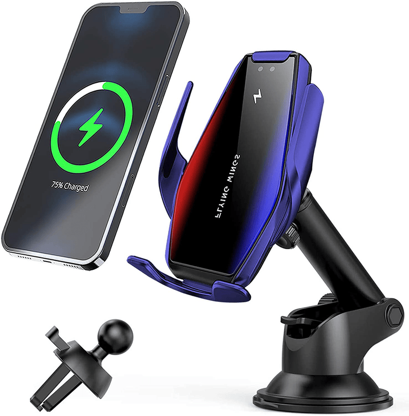 Wireless Car Charger,15W 2 in 1 Automatic Clamping Mount Dashboard Windshield Charging Bracket for iPhone 12/11/X/8,Touch Sensor Air Vent Cell Phone Car Holder for Samsung Galaxy S21/S20/S10/Note 20/9 Vehicles & Parts > Vehicle Parts & Accessories > Motor Vehicle Parts > Motor Vehicle Sensors & Gauges FDGAO   