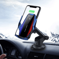 Wireless Car Charger,15W 2 in 1 Automatic Clamping Mount Dashboard Windshield Charging Bracket for iPhone 12/11/X/8,Touch Sensor Air Vent Cell Phone Car Holder for Samsung Galaxy S21/S20/S10/Note 20/9 Vehicles & Parts > Vehicle Parts & Accessories > Motor Vehicle Parts > Motor Vehicle Sensors & Gauges FDGAO Dash Mount + Air Vent Blue  