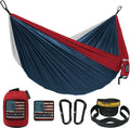 Wise Owl Outfitters Camping Hammock - Portable Hammock Single or Double Hammock Camping Accessories for Outdoor, Indoor W/ Tree Straps Sporting Goods > Outdoor Recreation > Winter Sports & Activities Wise Owl Outfitters Liberty Large 