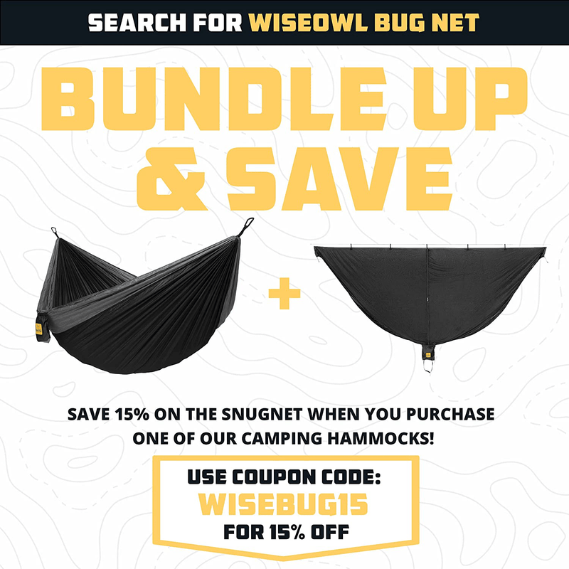 Wise Owl Outfitters Camping Hammocks - Portable Hammock Single or Double Hammock for Outdoor, Indoor w/ Tree Straps - Backpacking, Travel, and Camping Gear Home & Garden > Lawn & Garden > Outdoor Living > Hammocks Wise Owl Outfitters   