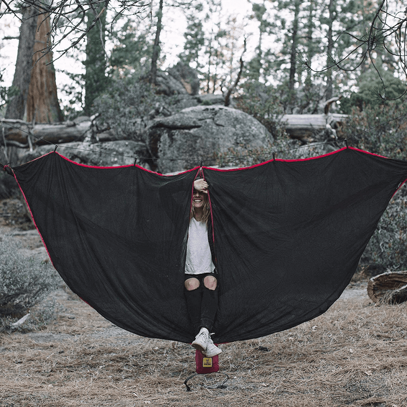 Wise Owl Outfitters Hammock Bug Net - the Snugnet Mosquito Net for Hammocks - Premium Quality, Waterproof, Mesh Hammock Netting W/ Double-Sided Zipper - Essential Camping Gear Sporting Goods > Outdoor Recreation > Camping & Hiking > Mosquito Nets & Insect Screens Wise Owl Outfitters   