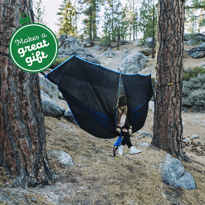 Wise Owl Outfitters Hammock Bug Net - the Snugnet Mosquito Net for Hammocks - Premium Quality, Waterproof, Mesh Hammock Netting W/ Double-Sided Zipper - Essential Camping Gear Sporting Goods > Outdoor Recreation > Camping & Hiking > Tent Accessories Wise Owl Outfitters   