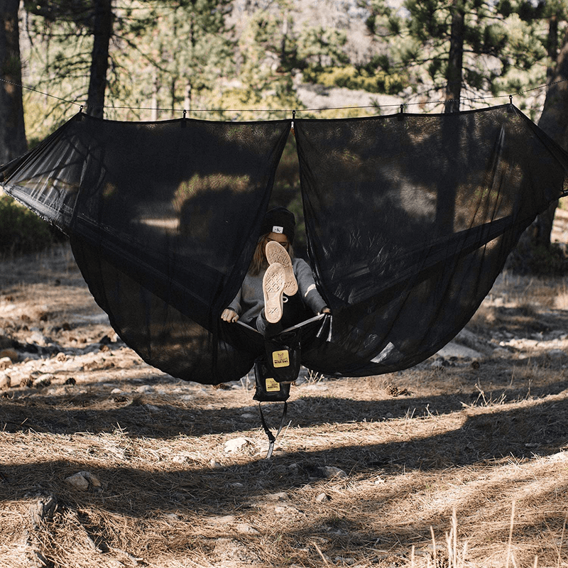 Wise Owl Outfitters Hammock Bug Net - the Snugnet Mosquito Net for Hammocks - Premium Quality, Waterproof, Mesh Hammock Netting W/ Double-Sided Zipper - Essential Camping Gear Sporting Goods > Outdoor Recreation > Camping & Hiking > Tent Accessories Wise Owl Outfitters   