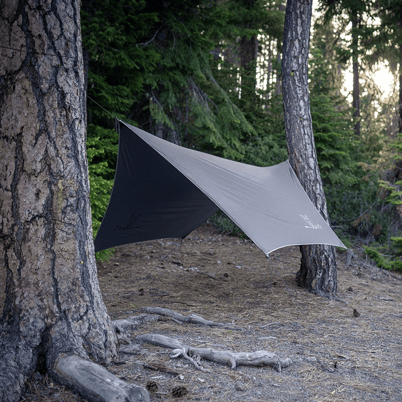 Wise Owl Outfitters Rain Camping Tarp - 11 X 9 Ft Lightweight & Waterproof Hammock Tarp W/ Easy Setup - Backpacking, Hiking, and Camping Gear, Grey Sporting Goods > Outdoor Recreation > Camping & Hiking > Tent Accessories Wise Owl Outfitters   