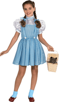 Wizard of Oz Child's Dorothy Costume Apparel & Accessories > Costumes & Accessories > Costumes Rubie's One Color Standard Packaging Medium + Accessory