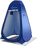 Wolfwise Pop up Privacy Shower Tent Portable Outdoor Sun Shelter Camp Toilet Changing Dressing Room Sporting Goods > Outdoor Recreation > Camping & Hiking > Portable Toilets & Showers WolfWise Blue  
