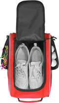 WOLT Golf Shoe Bag - Sports & Travel Shoes Carrier Bags with Ventilation & Double outside Accessory Pocket, for Women and Men Sporting Goods > Outdoor Recreation > Winter Sports & Activities WOLT Red  