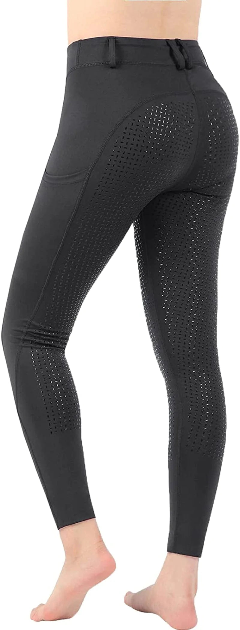 Women Riding Tights Pockets,Women Training Breeches Pants with Silicone Grip Sporting Goods > Outdoor Recreation > Winter Sports & Activities Turnhier   