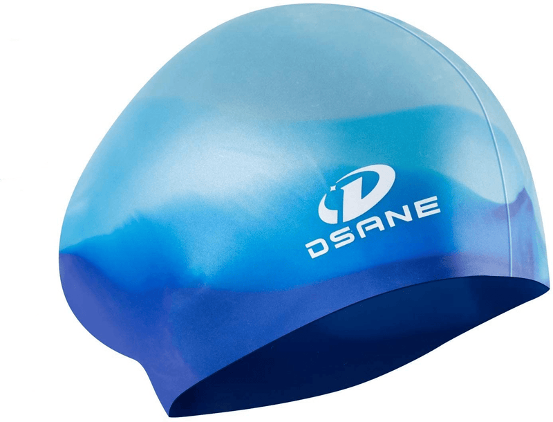 Womens Silicone Swim Cap for Long Hair,3D Ergonomic Design Silicone Swimming Caps for Women Kids Men Adults Boys Girls with Ear Plug and Nose Clip Sporting Goods > Outdoor Recreation > Boating & Water Sports > Swimming > Swim Caps Dsane aqua  