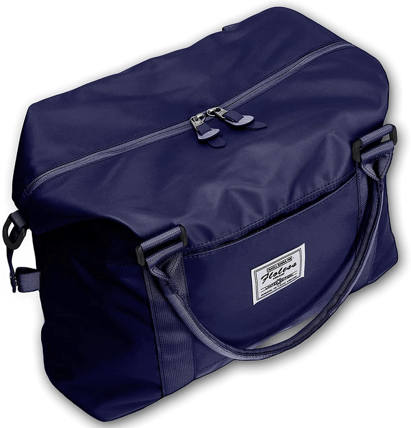 Womens travel bags, weekender carry on for women, sports Gym Bag, workout duffel bag, overnight shoulder Bag fit 15.6 inch Laptop Pink Large Home & Garden > Household Supplies > Storage & Organization BJLFS Navy Blue Large 