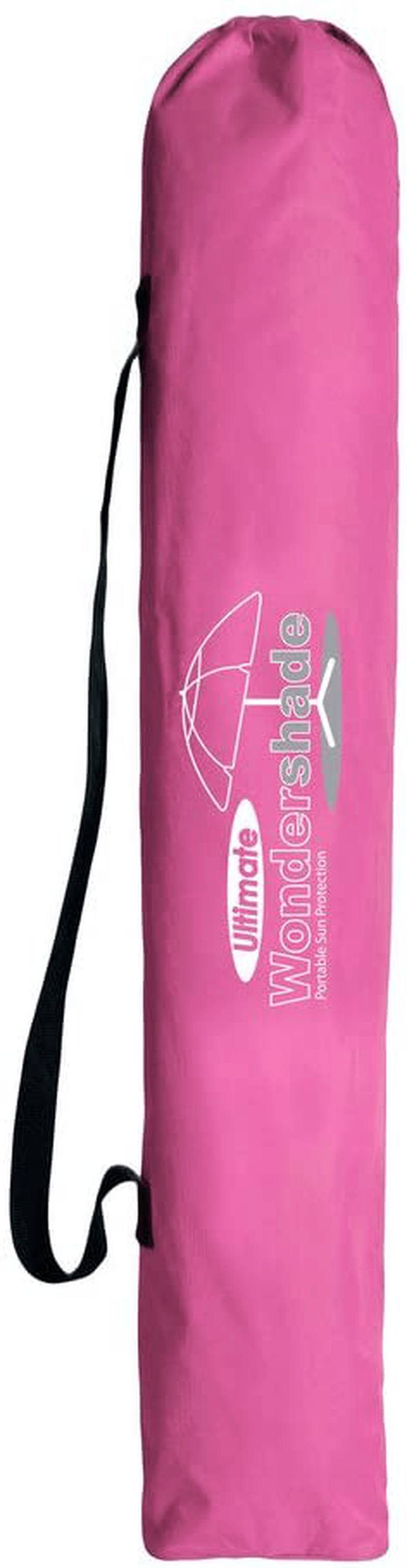 Wondershade Ultimate Portable Sun Shade Umbrella, Lightweight Adjustable Instant Sun Protection - Pink Home & Garden > Lawn & Garden > Outdoor Living > Outdoor Umbrella & Sunshade Accessories Wondershade   