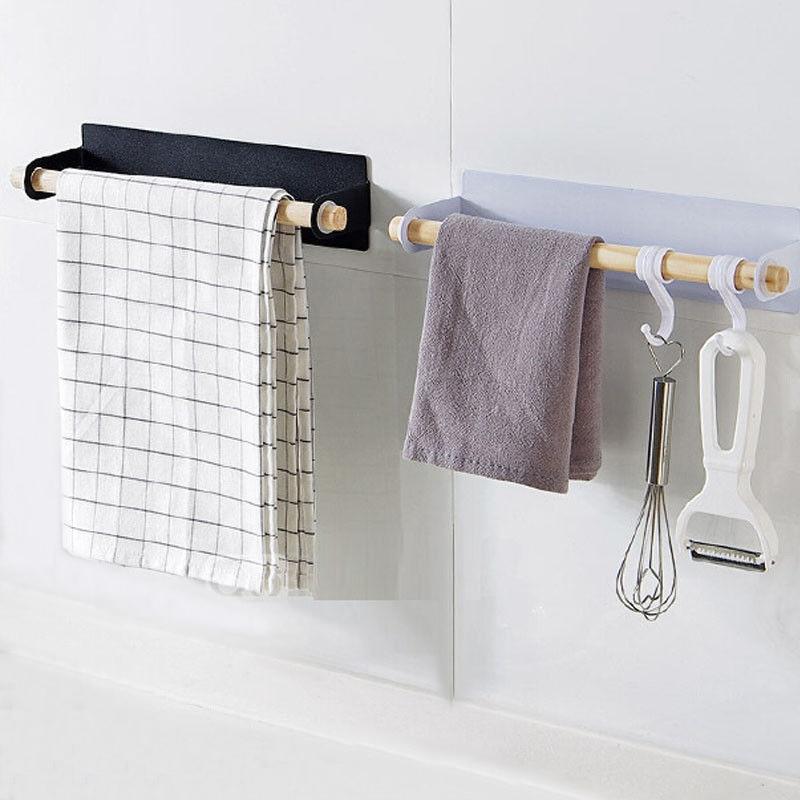 Wood Towel Paper Hanger Rack Home & Garden > Kitchen & Dining > Food Storage KOL DEALS   