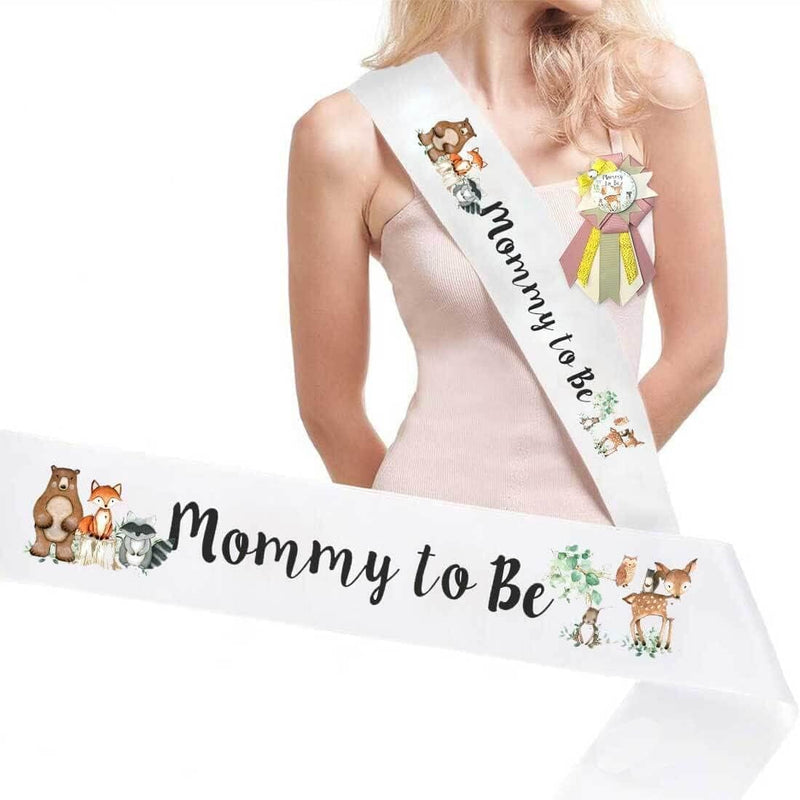 Woodland Baby Shower Woodland Fox Balloons Arch Welcome Baby Sash and Cake Topper,Woodland Creatures Banner Fawn Animal Friends Baby Shower Party Supplies Decorations Woodland Gender Reveal Home & Garden > Decor > Seasonal & Holiday Decorations Maxfor   