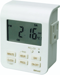 Woods 50008 Indoor 7-Day Digital Plug-In Timer, 1 Polarized Outlet, 1 Pack, White Home & Garden > Lighting Accessories > Lighting Timers Coleman Cable 2 Grounded Outlets  