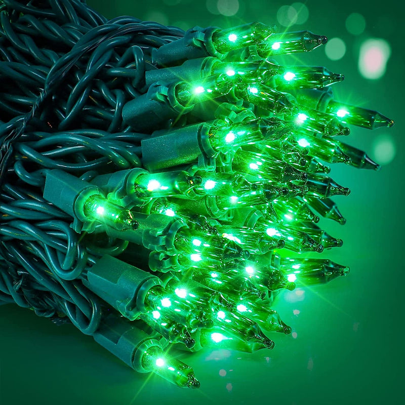 Woohaha Outdoor Christmas Lights,120V UL Certified 2 Pack 13Ft 50 Mini String Lights Connectable, Waterproof Fairy Lights for Garden Xmas Tree Wedding Wreath Party Decoration (Warmwhite 2 Pcs) Home & Garden > Lighting > Light Ropes & Strings woohaha 50L Green 50 LEDs (Pack of 2) 