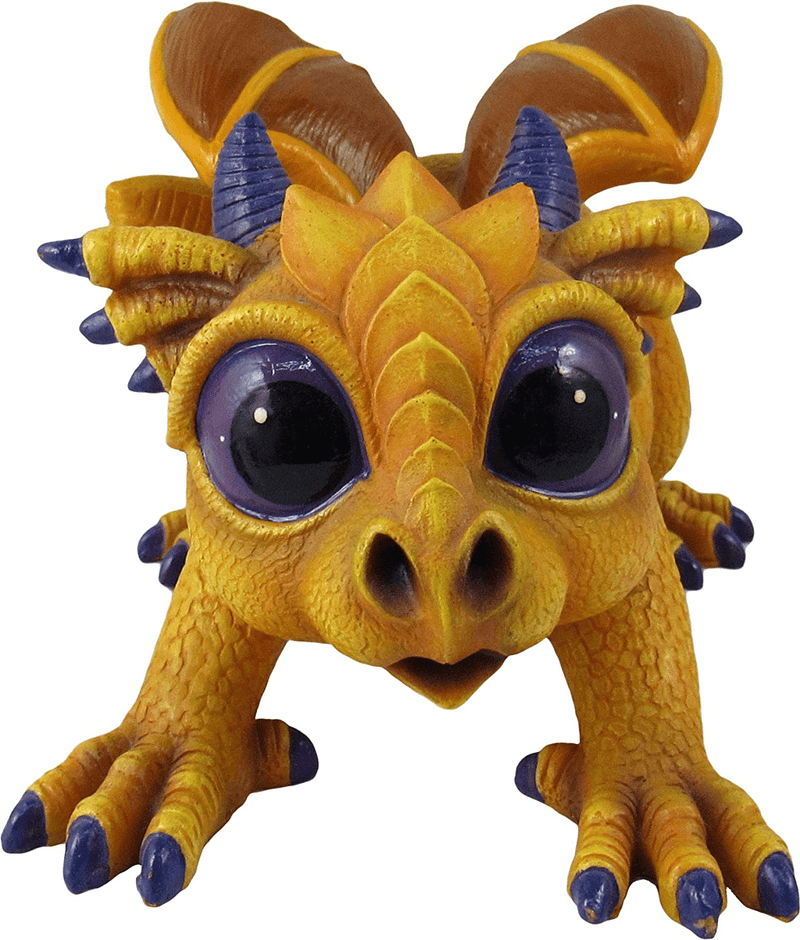 World of Wonders - Dreamland Dragons Series - Amethyst - Collectible Amethyst The Stone Dragon Figurine with Official Birth Certificate | Fantasy Home Decor Accent, Purple Home & Garden > Decor > Seasonal & Holiday Decorations World of Wonders Gifts Treasure  