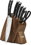 Wusthof Classic Ikon 7 Piece Slim Knife Set with Acacia Block Home & Garden > Kitchen & Dining > Kitchen Tools & Utensils > Kitchen Knives Wüsthof Walnut Block  