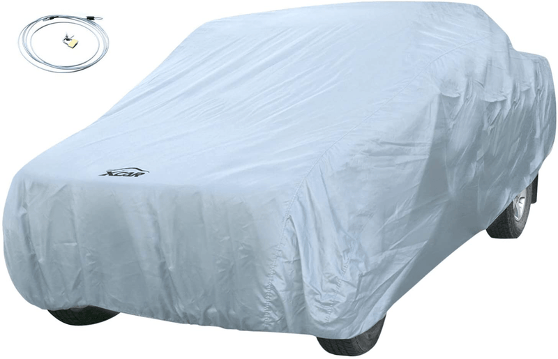 XCAR Breathable Dust Prevention Car Cover-Fits Sedan Hatchback Up to 200 Inch in Length  XCAR truck up to 210''  