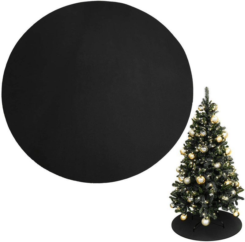 XCEL 32" Round x 3/8" Thick Christmas Tree Stand Floor Protector Mat (32")