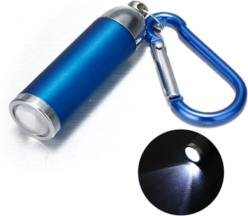 XDASH Bright Small Fashlight Portable Keychain Torches Mini Flashlights Small Lamps Aluminum Alloystrong Bright Flashlight Outdoor Night Camping Accessories (Color : Blue) Hardware > Tools > Flashlights & Headlamps > Flashlights XDASH   