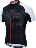 Xinzechen Men'S Bicycle Jersey Polyester Short Sleeve Sporting Goods > Outdoor Recreation > Cycling > Cycling Apparel & Accessories Weimostar V Chest 32.3"-35.4"=Tag S 
