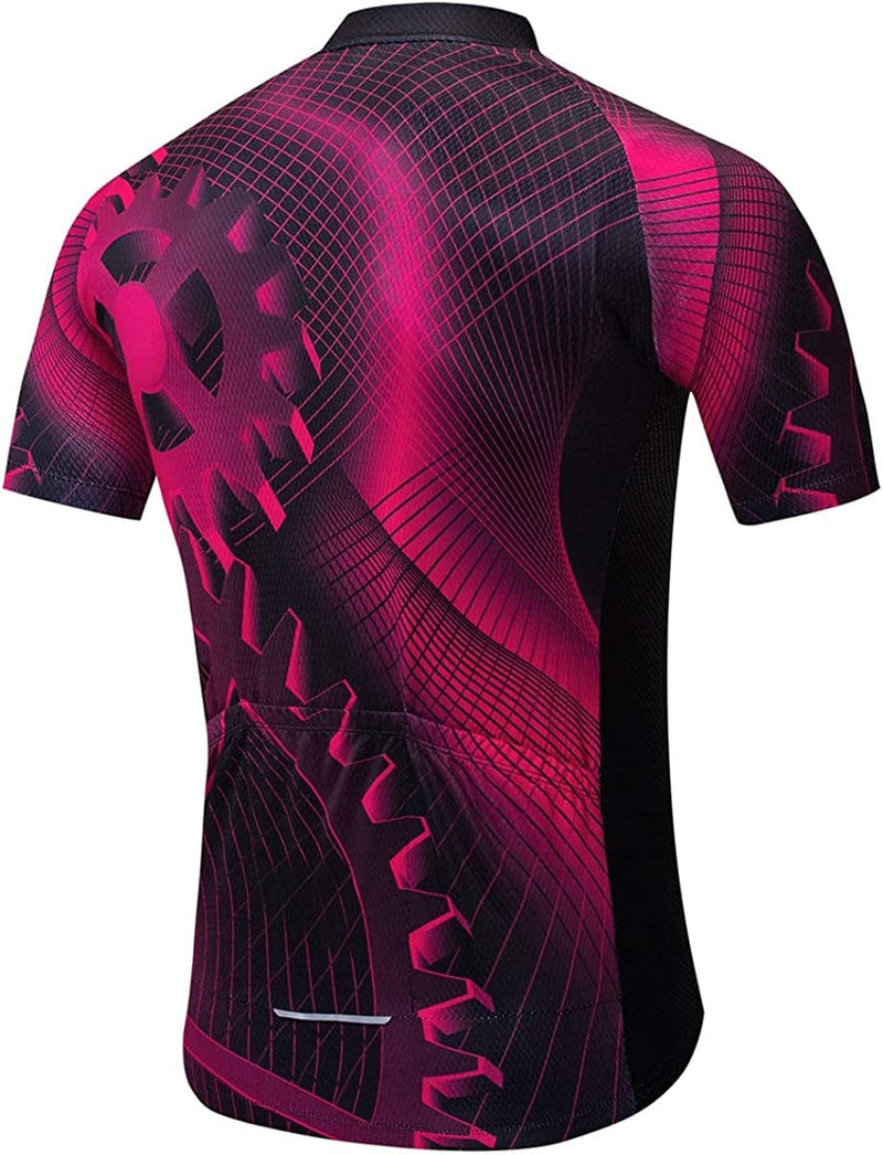 Xinzechen USA Men'S Cycling Short Sleeve Jersey Padded Shorts Set Sporting Goods > Outdoor Recreation > Cycling > Cycling Apparel & Accessories Weimostar   