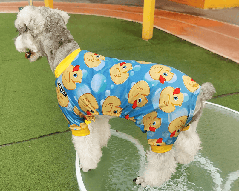 XPUDAC 4 Piece Dog Pajamas for Small Dogs Pjs Clothes Puppy Onesies Outfits for Doggie Christmas Shirts Sleeper for Pet Cats Jammies Animals & Pet Supplies > Pet Supplies > Dog Supplies > Dog Apparel XPUDAC   