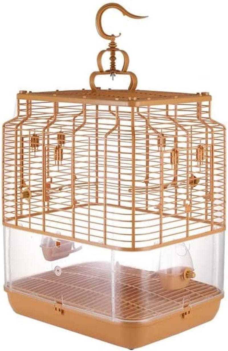 XXSLY Creative Birdcage Detachable Bird Cage Nest Breeder Box Hanging for Canary Parrot Bird Cage Parakeet Parrot Bird House with Food Box Bird Cage Accessories