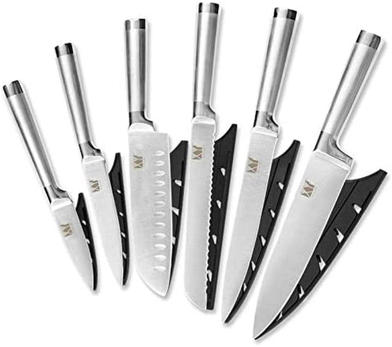 Xyj Stainless Steel Kitchen Knives Set Fruit Paring Utility Santoku Chef Slicing Bread Japanese Kitchen Knife Set Accessories Home & Garden > Kitchen & Dining > Kitchen Tools & Utensils > Kitchen Knives XYJ Style 2  