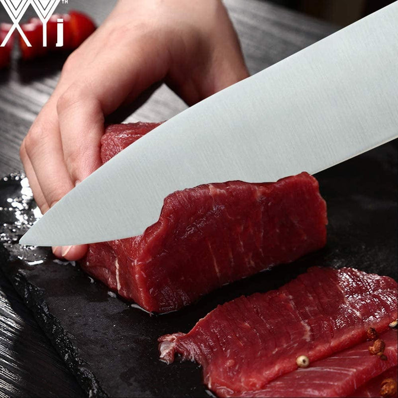 Xyj Stainless Steel Kitchen Knives Set Fruit Paring Utility Santoku Chef Slicing Bread Japanese Kitchen Knife Set Accessories Home & Garden > Kitchen & Dining > Kitchen Tools & Utensils > Kitchen Knives XYJ   
