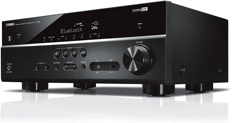 YAMAHA RX-V385 5.1-Channel 4K Ultra HD AV Receiver with Bluetooth Electronics > Audio > Audio Components > Audio & Video Receivers YAMAHA   