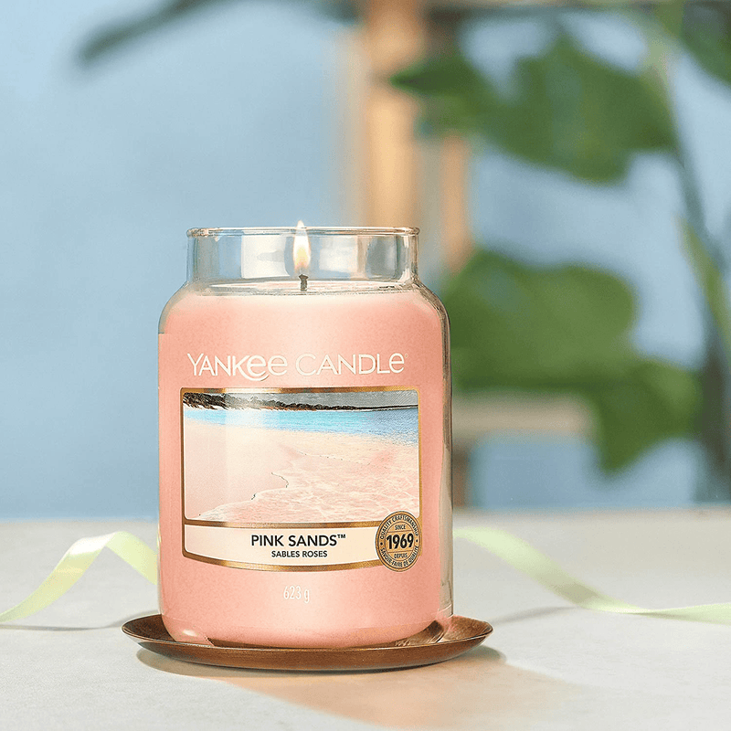 Yankee Candle 5038580003741 jar Large Pink Sands YSDPS1, one Size Home & Garden > Decor > Home Fragrances > Candles Yankee Candle   