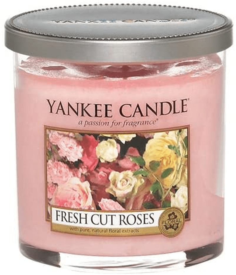 Yankee Candle Fresh Cut Roses Medium Jar Candle, Pink Home & Garden > Decor > Home Fragrances > Candles Yankee Candle Fresh Cut Roses Small Pillar Candle 