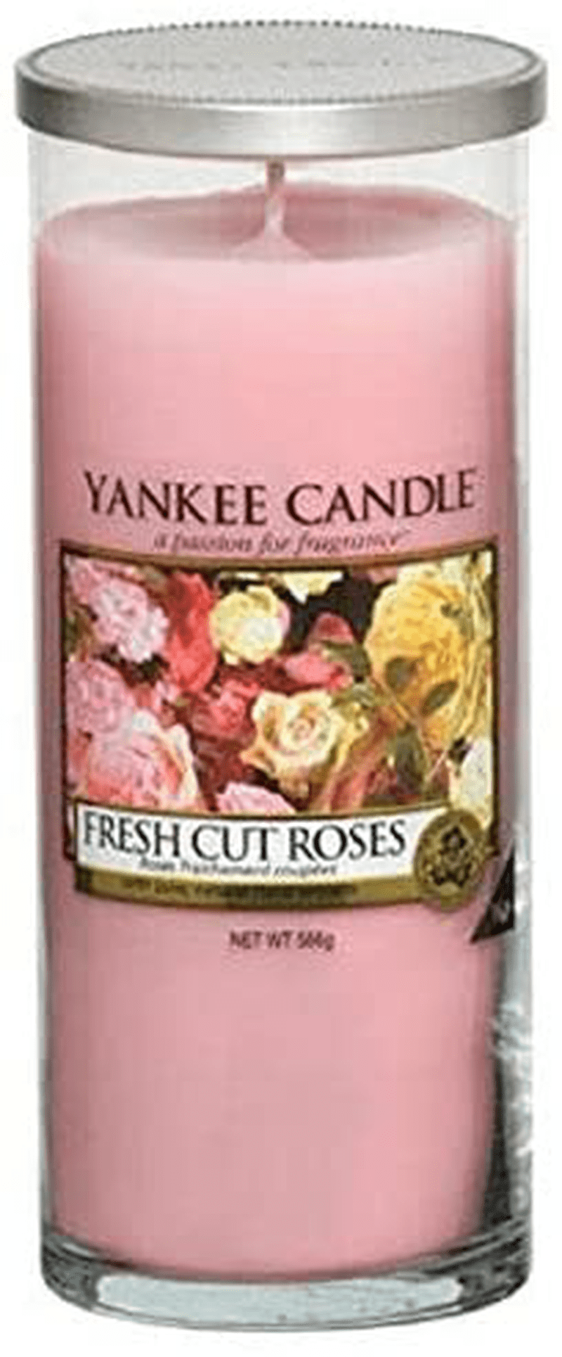 Yankee Candle Fresh Cut Roses Medium Jar Candle, Pink Home & Garden > Decor > Home Fragrances > Candles Yankee Candle Fresh Cut Roses Large Pillar Candle 