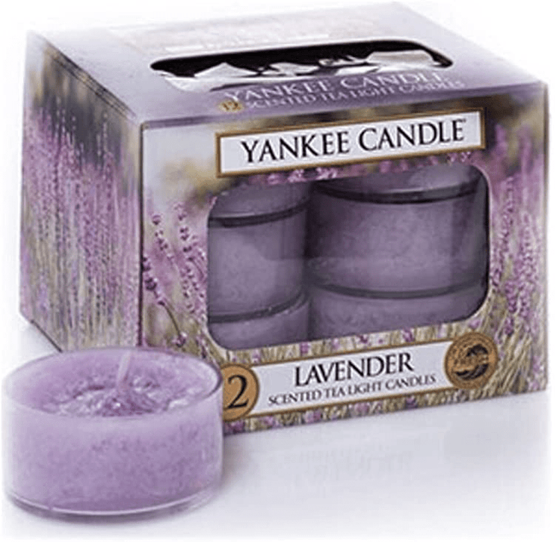 Yankee Candle Fresh Cut Roses Medium Jar Candle, Pink Home & Garden > Decor > Home Fragrances > Candles Yankee Candle Lavender Tea Light Candles (x12) 