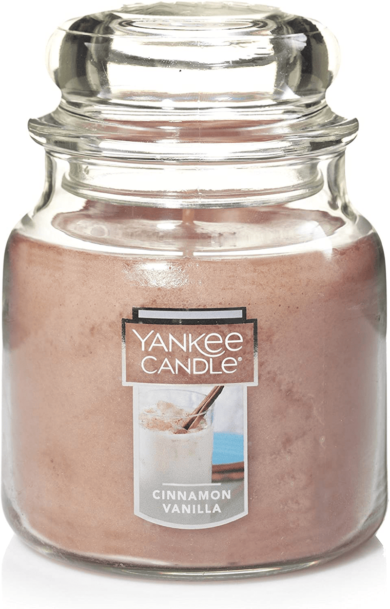 Yankee Candle Large Jar Candle Home Sweet Home Home & Garden > Decor > Home Fragrances > Candles Yankee Candle Cinnamon Vanilla Medium Jar 