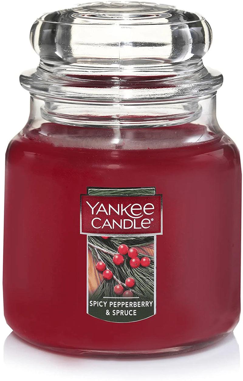 Yankee Candle Large Jar Candle Home Sweet Home Home & Garden > Decor > Home Fragrances > Candles Yankee Candle Spicy Pepperberry & Spruce Medium Jar 