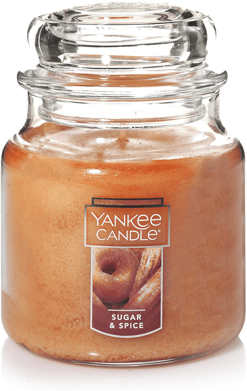 Yankee Candle Large Jar Candle Home Sweet Home Home & Garden > Decor > Home Fragrances > Candles Yankee Candle Sugar & Spice Medium Jar 