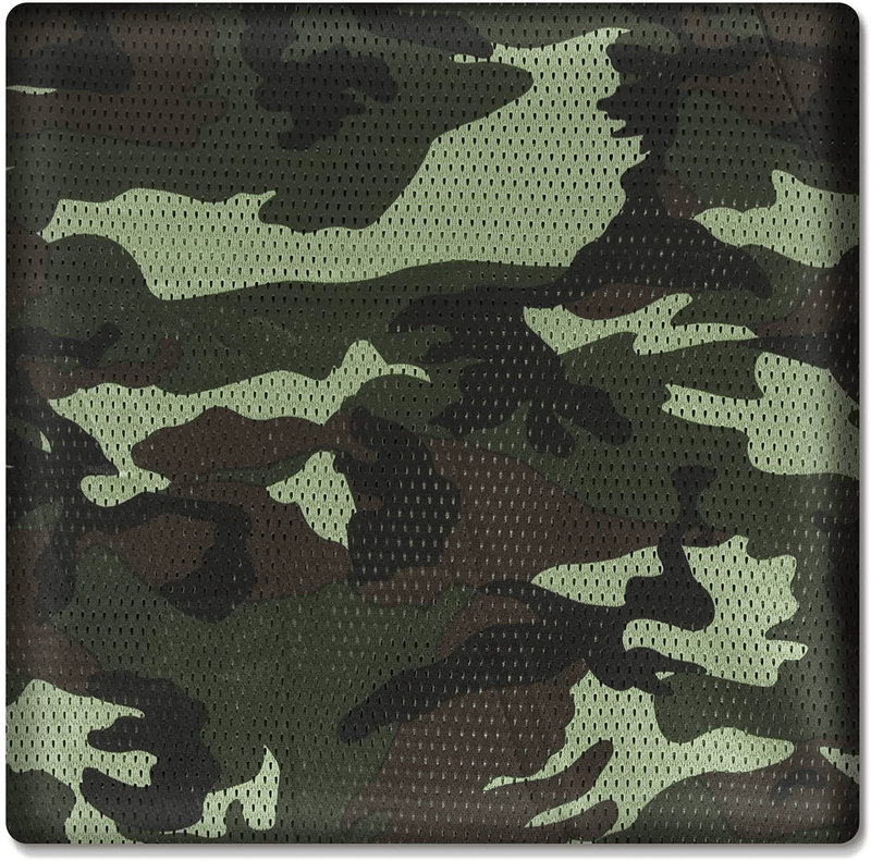 Yeacool Camo Netting Camouflage Netting, Quiet Mesh Net, Duck Blinds Cover, Army Shade Nets, Rustle-Free, Clear View, Lightweight, Bulk Roll, for Treestand, Concealment, Decorations, Hunting, Shooting Sporting Goods > Outdoor Recreation > Camping & Hiking > Mosquito Nets & Insect Screens Yeacool Woodland Camo 6.5ftx5ft 