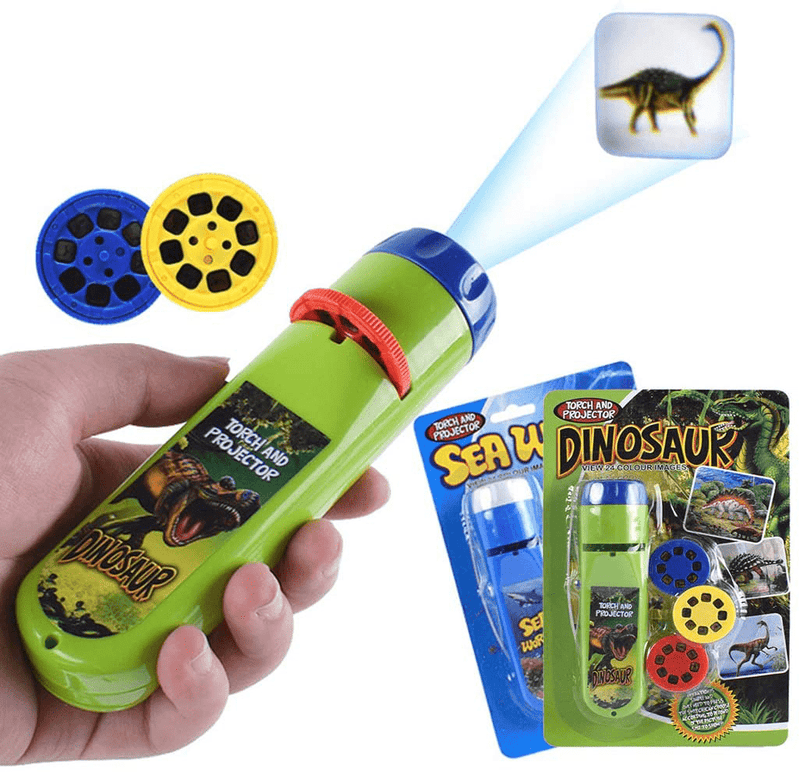 Yeelan Projector Torch Projection Light Torches lamp Flashlight Educational Toy Learning Bedtime Night Lights for Child,Kids,Infant,Toddler,Children (26 Letters) Hardware > Tools > Flashlights & Headlamps > Flashlights Yeelan Dinosaur +Sea World  