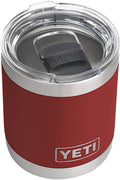 YETI Rambler 10 Oz Lowball, Vacuum Insulated, Stainless Steel with Magslider Lid Home & Garden > Kitchen & Dining > Tableware > Drinkware YETI Brick Red  