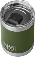 YETI Rambler 10 Oz Lowball, Vacuum Insulated, Stainless Steel with Magslider Lid Home & Garden > Kitchen & Dining > Tableware > Drinkware YETI Highlands Olive  