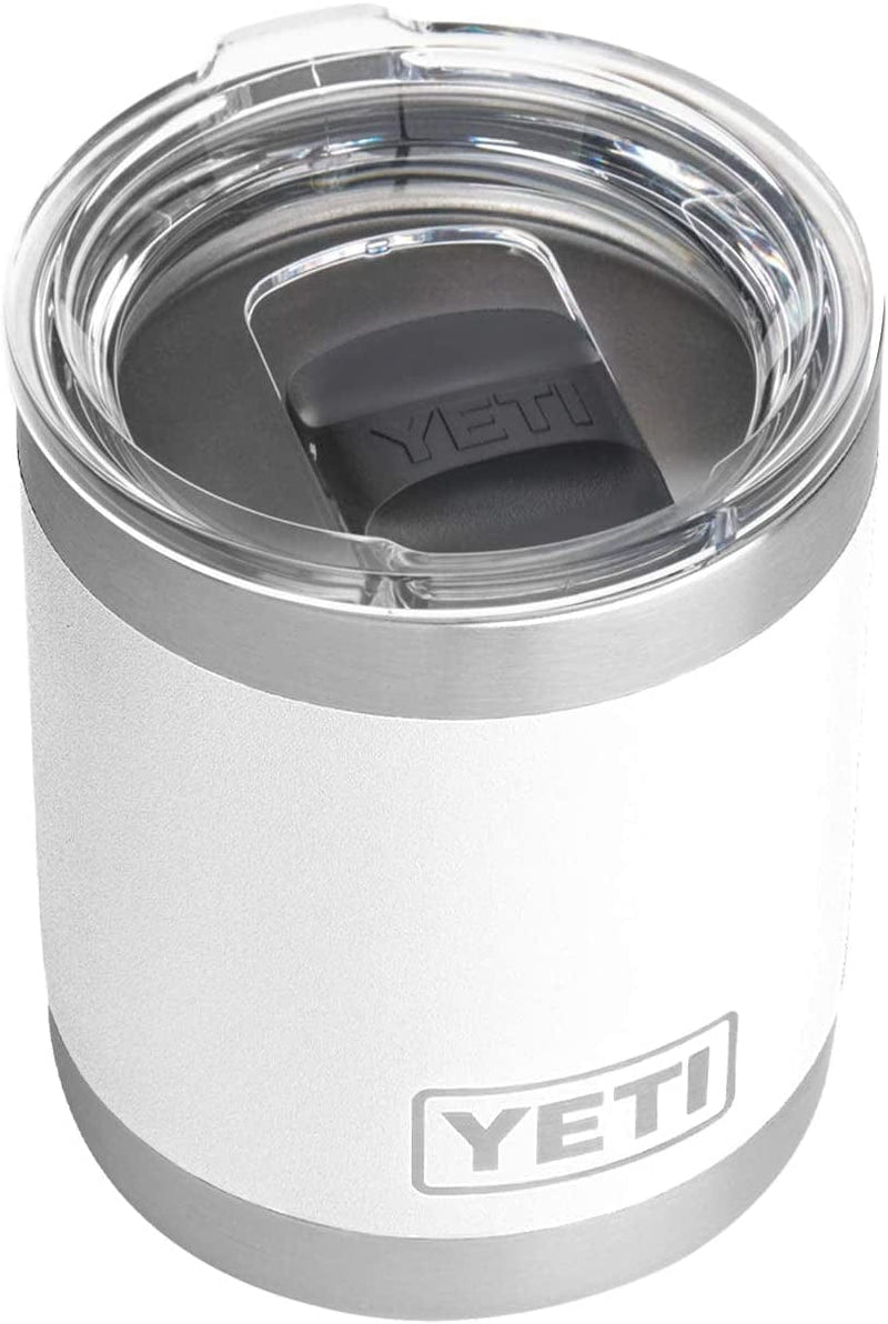YETI Rambler 10 Oz Lowball, Vacuum Insulated, Stainless Steel with Magslider Lid Home & Garden > Kitchen & Dining > Tableware > Drinkware YETI White  
