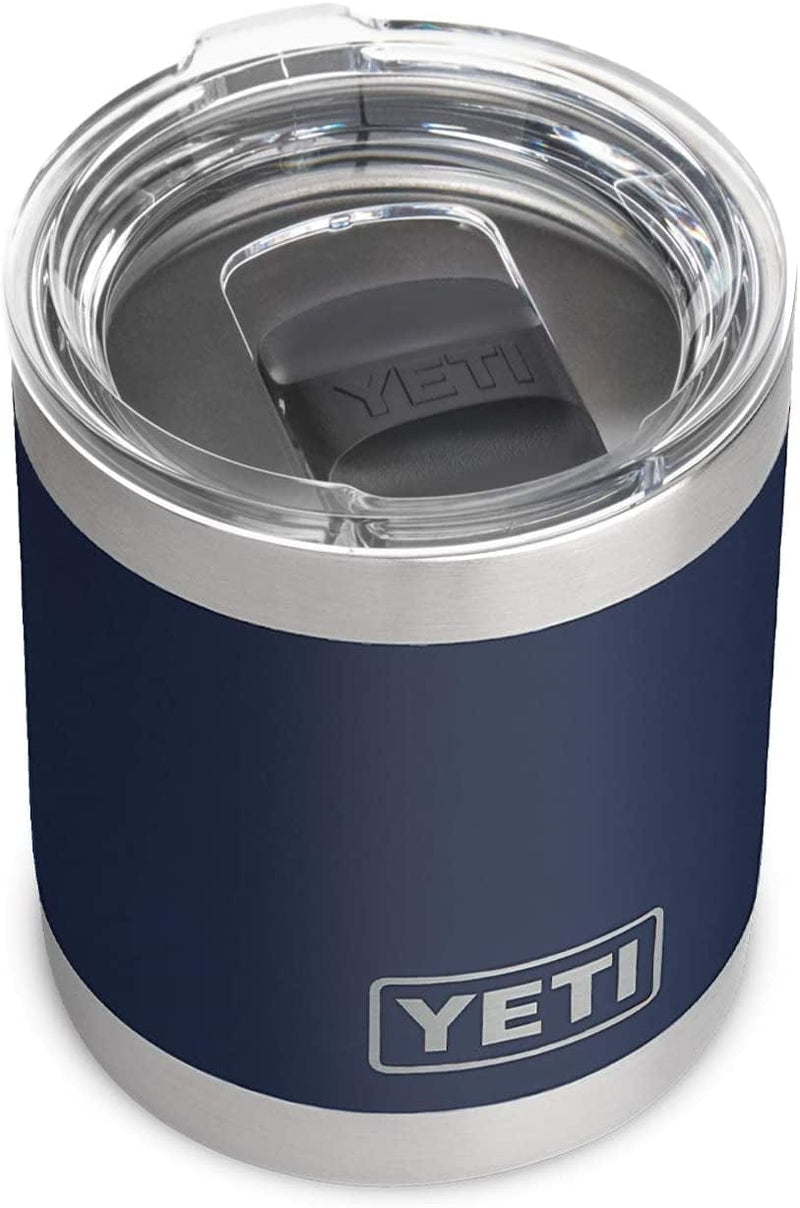 YETI Rambler 10 Oz Lowball, Vacuum Insulated, Stainless Steel with Magslider Lid Home & Garden > Kitchen & Dining > Tableware > Drinkware YETI Navy  