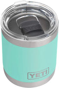 YETI Rambler 10 Oz Lowball, Vacuum Insulated, Stainless Steel with Magslider Lid Home & Garden > Kitchen & Dining > Tableware > Drinkware YETI Seafoam  