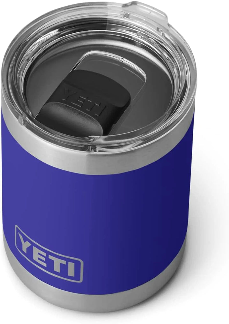 YETI Rambler 10 Oz Lowball, Vacuum Insulated, Stainless Steel with Magslider Lid Home & Garden > Kitchen & Dining > Tableware > Drinkware YETI Offshore Blue  