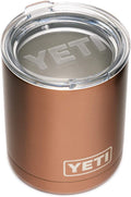 YETI Rambler 10 Oz Lowball, Vacuum Insulated, Stainless Steel with Standard Lid Home & Garden > Kitchen & Dining > Tableware > Drinkware YETI Copper  